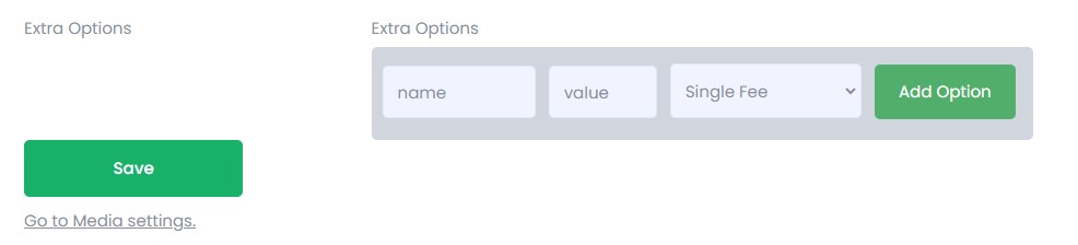 Extra Options - إضافة عقار جديد