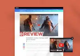 تصميم موقع اخباري 13 sticky-video